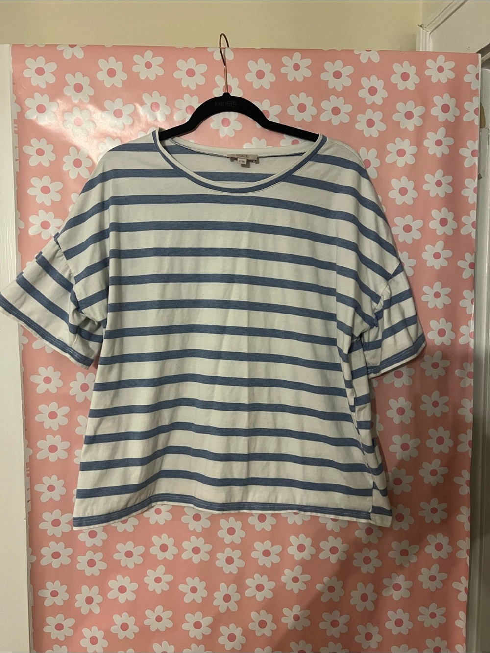 LOFT XL Striped Shirt
